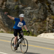 John riding in 2011